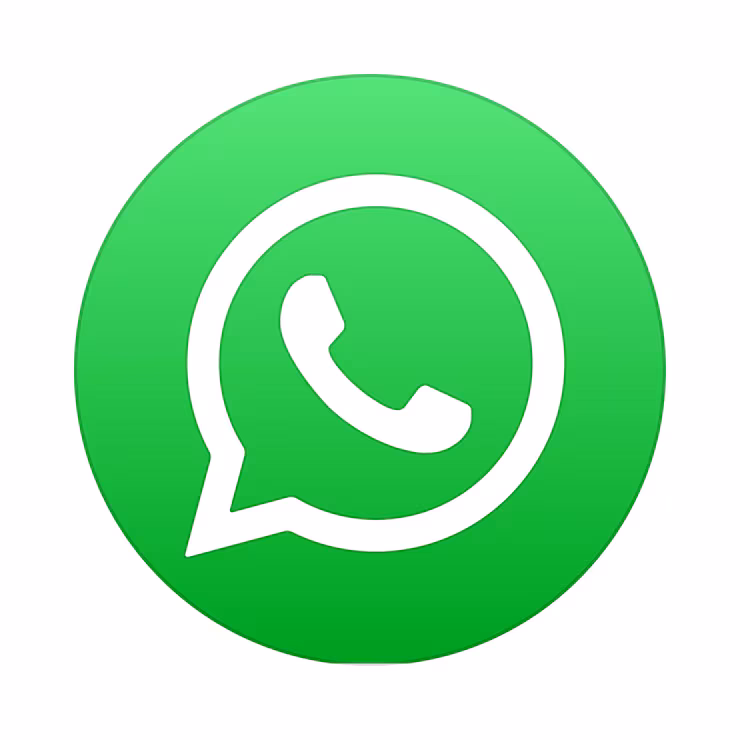 whatsapp app round icon popular messenger social media logo 277909 873